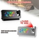 thumbnail image 3 of Reloj despertador LED con proyección, reloj despertador digital, temperatura regulable, reloj de mesa, alarma USB, 3 of 5