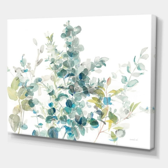 Designart Eucalyptus Natural Element Canvas Wall Art