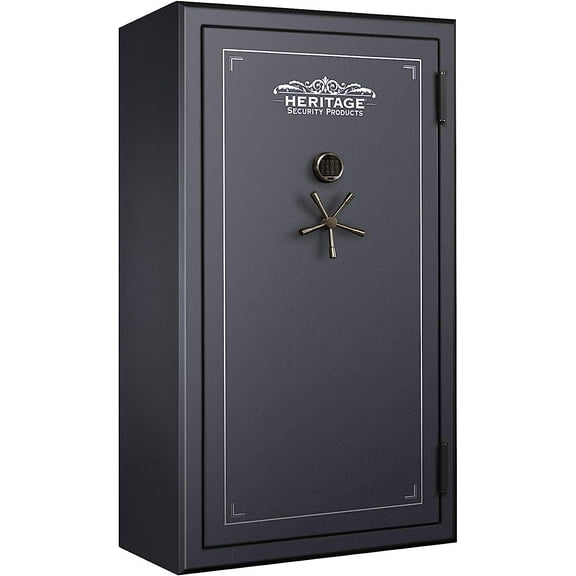 Heritage 64 Gun Fire and Water Safe with Electronic Lock, Black