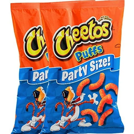 Cheetos Cheese Puffs Party Size 16 oz Bag (2)
