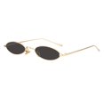 thumbnail image 1 of Gafas de Sol MEETSUN Vintage años 90, Montura Pequeña Ovalada de Metal, 1 of 6