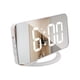 thumbnail image 5 of Seitruly Proyector Ajustable Multifuncional Despertador Digital Reloj Maquillaje Espejo Termómetro Proyección Relojes Blanco, Luz Azul Type4 NO4, 5 of 6