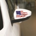 thumbnail image 2 of nipocaio American Flag Damaged Truck Mirror Vinyl Decal (15*9cm) - 2 PCS, 2 of 3