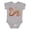 AC-Heather Grey, variant on 2025 Year of the Snake New Year Snake Boys or Girls Baby Bodysuit