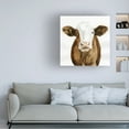 thumbnail image 3 of Victoria Barnes 'Cow Gaze II' Canvas Art, 3 of 3