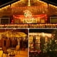 thumbnail image 3 of Decoración de Navidad 2023 Led Luces de carámbano al aire libre Año Nuevo 2024 Fairy Light Street Garland en la casa Droop 0.5 / 0.6 / 0.7M Festón impermeable para Navidad / Navidad / Boda / Decoració, 3 of 4