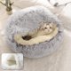 thumbnail image 1 of Suave felpa cama para mascotas perrera invierno cálido perro cachorro dormir cojín (gris S) Ndcxsfigh Para estrenar, 1 of 6