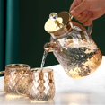 thumbnail image 2 of facefd Cold Kettle Water Kettle Iced Tea Teapot for Dining Table Kitchen Restaurant 1000ml, 2 of 8