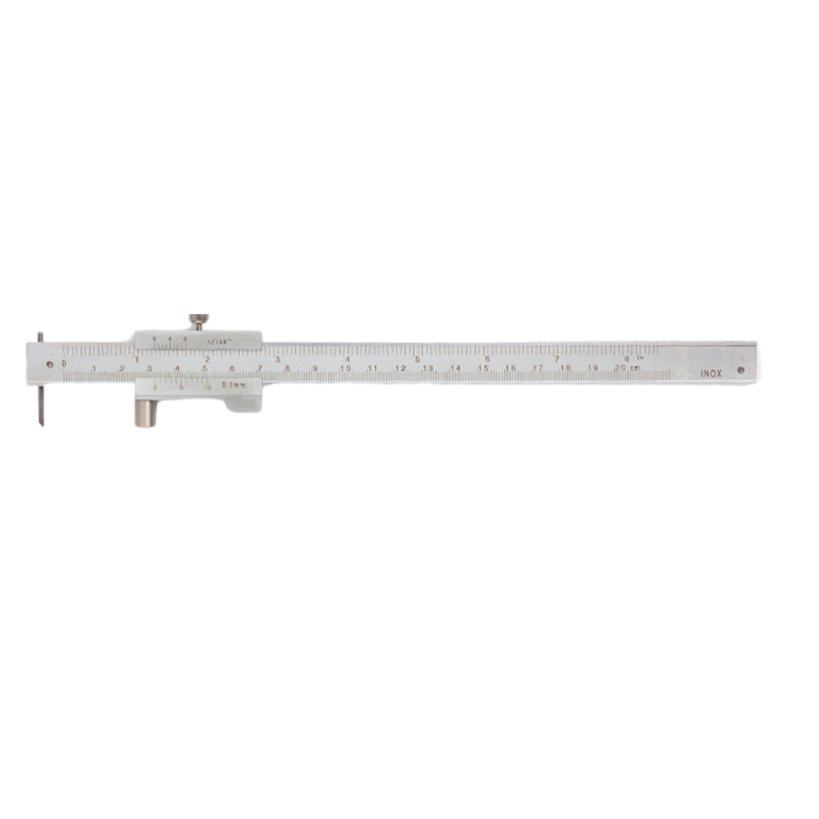 Metal Scribers Calipers, 200mm 8in Marking Gauges Calipers, Carbides Scribes Calipers for Scribing Iron, Steel,