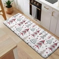 thumbnail image 5 of White Christmas Tree Pattern Kitchen Rug Mat,Kitchen Runner Rugs Non Skid Washable,Decorative Kitchen Floor Mats for Kitchen,Sink,Laundry,17"x47.2", 5 of 7
