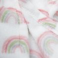 thumbnail image 3 of Baby Essentials Infant Girls Bathrobe with Tie Closure for Newborns and Infants 0 - 9 Months in Radiant Rainbows Print, 3 of 7