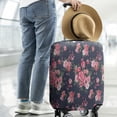 thumbnail image 2 of Pioneer Flower Floral Print Pattern Luggage Cover Fashion Suitcase Cover Baggage Covers Fit 25-28 Inch Luggage (Go Travel), 2 of 5