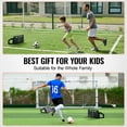 thumbnail image 2 of KFFKFF Football Return Board, Compact 32"X12" Football Barrier with Dual Angle Bounce, Collapsible HDPE Return Panel, Football Coaching Gear for Children and Adults, Drills for Passes & Shots, 2 of 9