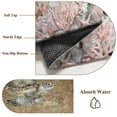 thumbnail image 6 of Brown Turtle Coastal Area Rugs 6'x9', Small Throw Rugs for Kitchen Dining room, Vintage Nautical Summer Beach Coral Octopus Indoor Outdoor Rug Non-Slip Low Pile Carpet Runner Reversible Floor Mats, 6 of 8