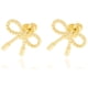 thumbnail image 2 of Arete broquel dorado CYRA modelo lazo, 2 of 3