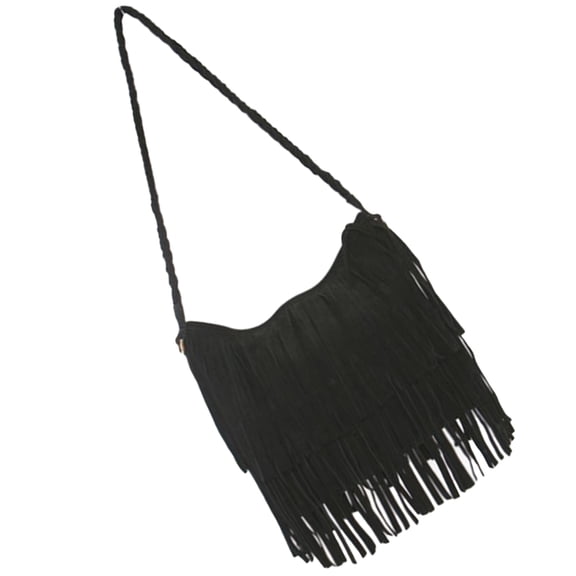 Pawsdot Fringe Bags Women Summer Boho Handbag Fringe Polyester Storage Women Traveling 1Set