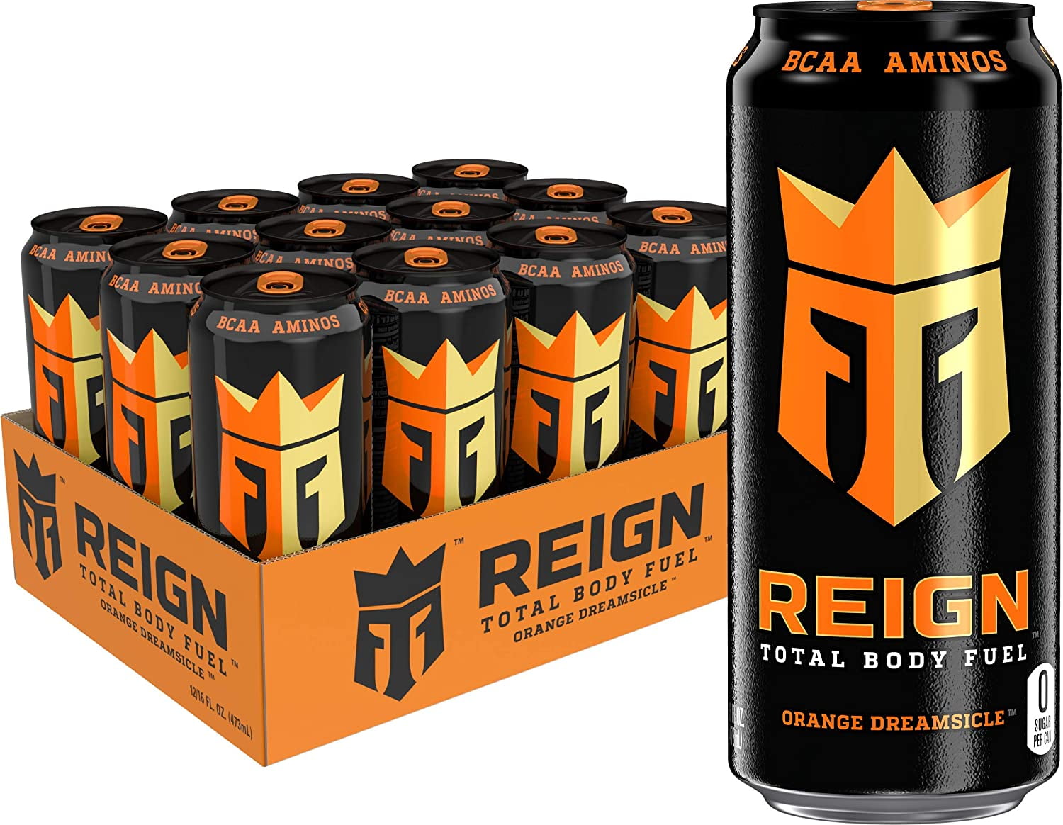 16 Fl ... Reign Total Body Fuel Orange Dreamsicle Fitness & Performance Drink 