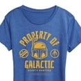 thumbnail image 3 of Star Wars - Property Of Galactic Bounty Hunters - Women's Short Sleeve Classic Fit Tee, 3 of 5
