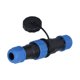 thumbnail image 1 of Conector industrial, conector impermeable, montaje IP68, conector de alimentación industrial, enchufe impermeable, consiga más, 1 of 8