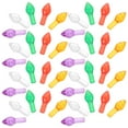 thumbnail image 3 of Miangastore 100pcs Ceramic Christmas Tree Replacement Lights: Multi-Color Twist Bulbs For Diy Holiday Decorations - Plastic Twist Style Bulb Ornaments, 3 of 8