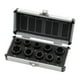 thumbnail image 1 of Extractor de tuercas de impacto (10 unidades) para quitar pernos dañados. Compatible con cabezales de 9, 10, 11, 12, 13, 14, 15, 16, 17 y 19 mm. Caja grande, práctica y resistente., 1 of 8