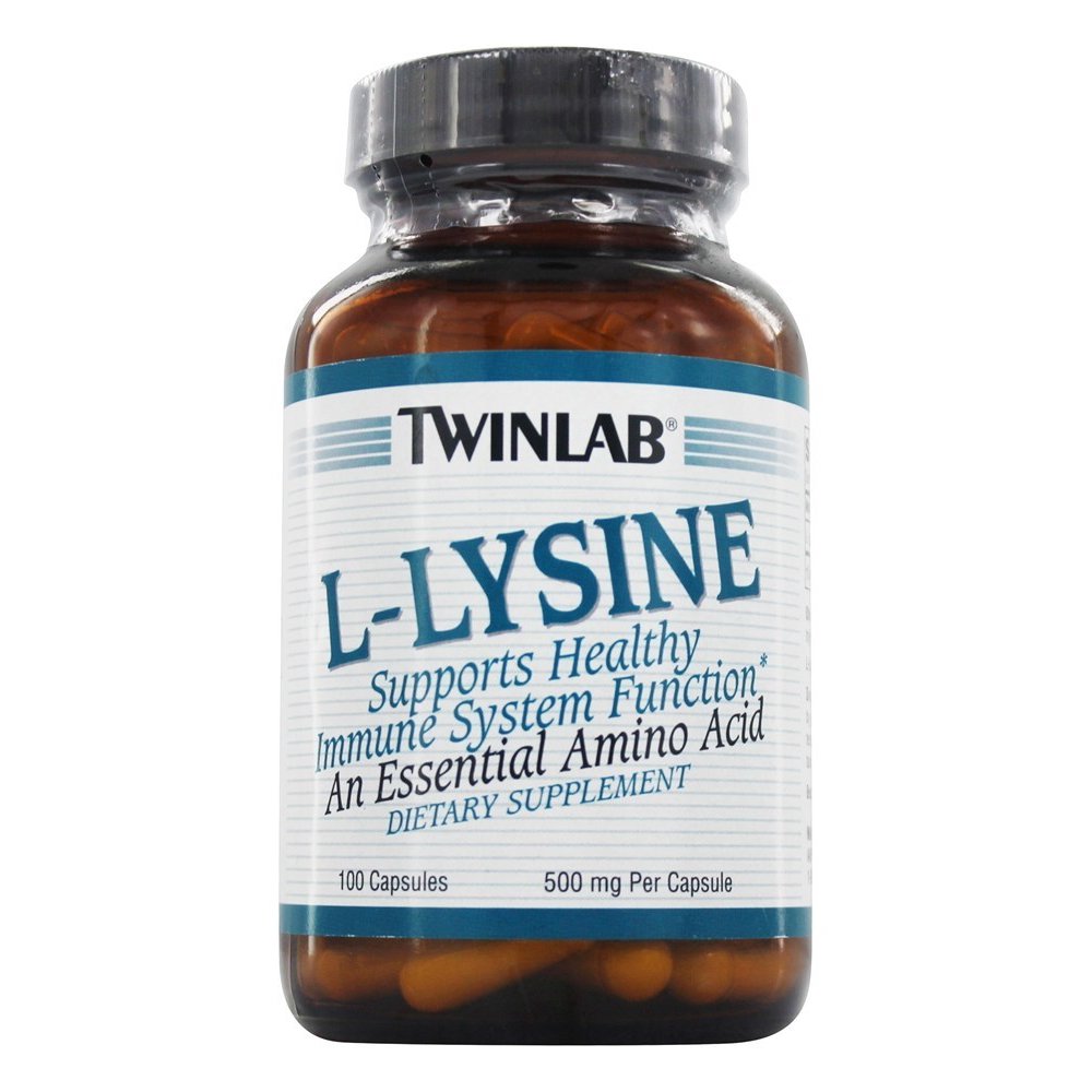 Twinlab LLysine Capsules, 100ct