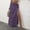 Purple, variant on SEMPAI Womens Sarong Coverup Tie Knot High Split Summer Bikini Bathing Suit Cover Up Maxi Skirts