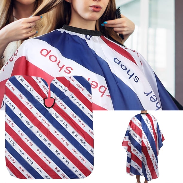 Delantal de peluquería, delantal de peluquería impermeable, delantal de salón antiestático, capa de barbero, tecnología de vanguardia