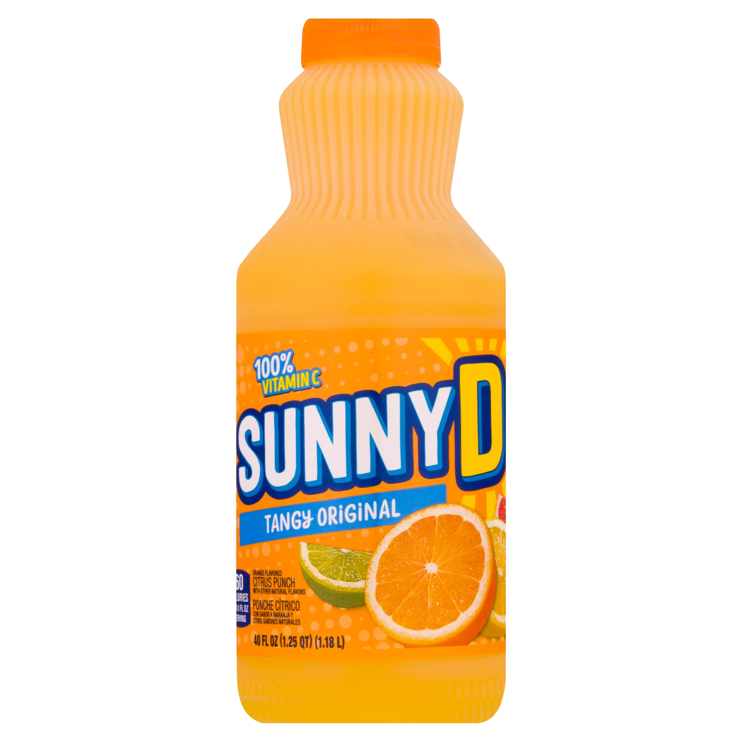 SUNNYD Tangy Original Citrus Punch Juice Drink, 40 fl oz