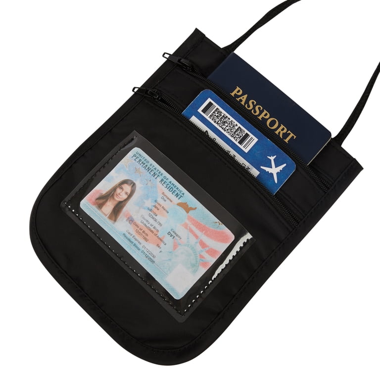 Protégé Travel Neck-Body Wallet with RFID Blocking photo 8