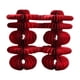 thumbnail image 1 of Bola de panal roja para decoración de bodas, ideal como regalo, personaje decorativo Xi 30 cm x 28 cm x 15 cm, 1 of 9