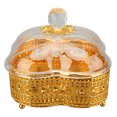 thumbnail image 2 of Mini Candy Box, Retro Storage Box, European Style Acrylic Mini Small Candy Jar Decorative Jar Box Serving Platter with Clear Lid for Gift Bracelet Snack Crafts Jewelry, 2 of 7