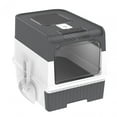 thumbnail image 4 of STARTIST Enclosed Litter Box, Foldable Large Litter Box, with Front Door Pull-out Drawer, Grey, 4 of 9