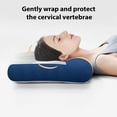 thumbnail image 6 of Clearacne! Cervical Neck Pillow - Contour Bed Pillow for Neck Pain Relief, Ergonomic Relieve Fatigue Side Sleeper Pillow for Sleeping (Blue 15.8x23.6inch), 6 of 7