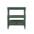 thumbnail image 3 of Comfort Pointe Newton Vintage Vert Bois 1-Tiroir Rangement Table de Chevet, 3 of 11