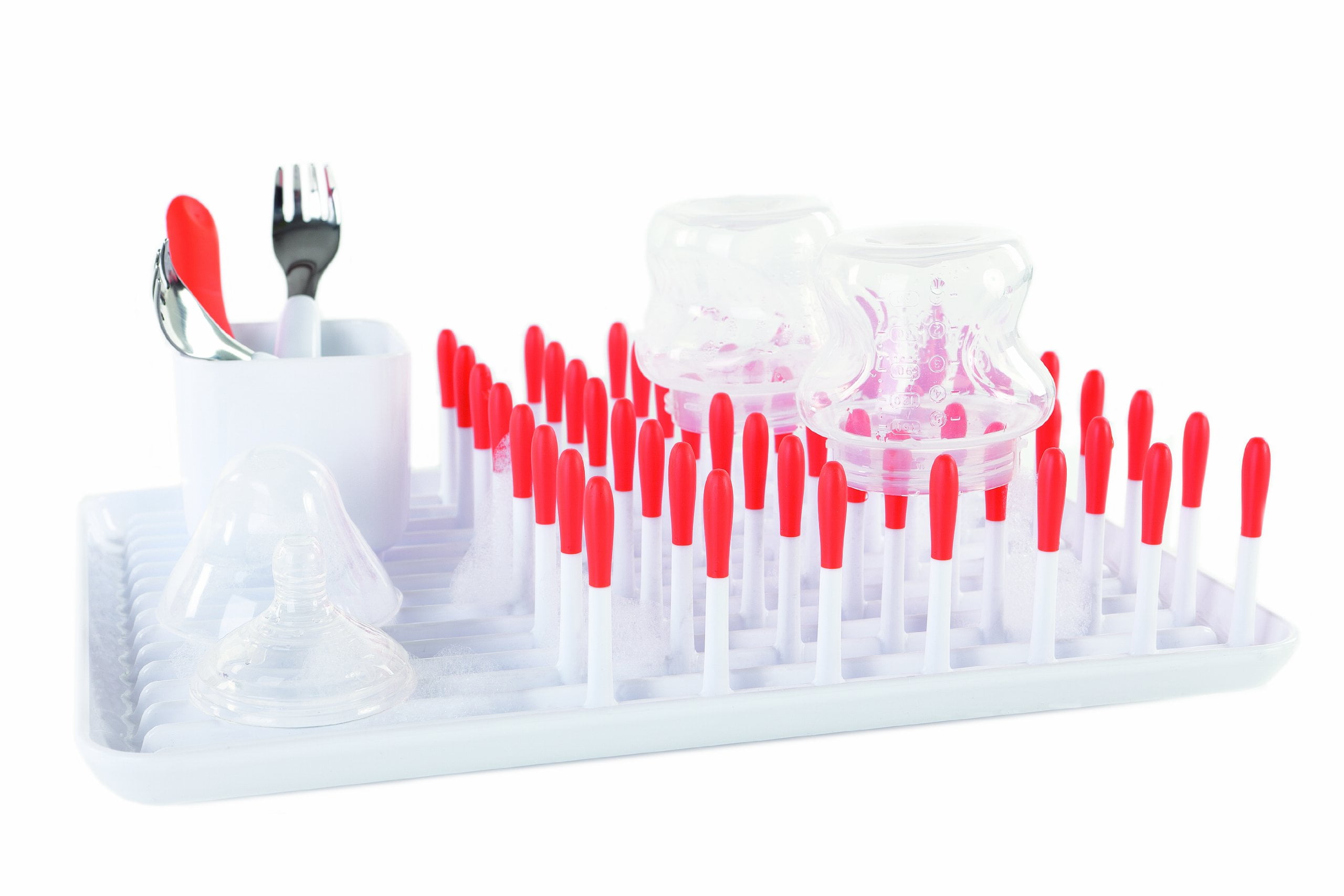 OXO Tot Bottle Drying Rack  Fits At Least 8 Baby Bottles and Their Parts