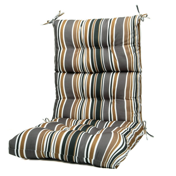 2pcs Solid Outdoor Chair Cushion High, Patio Chair Cushions On Clearance