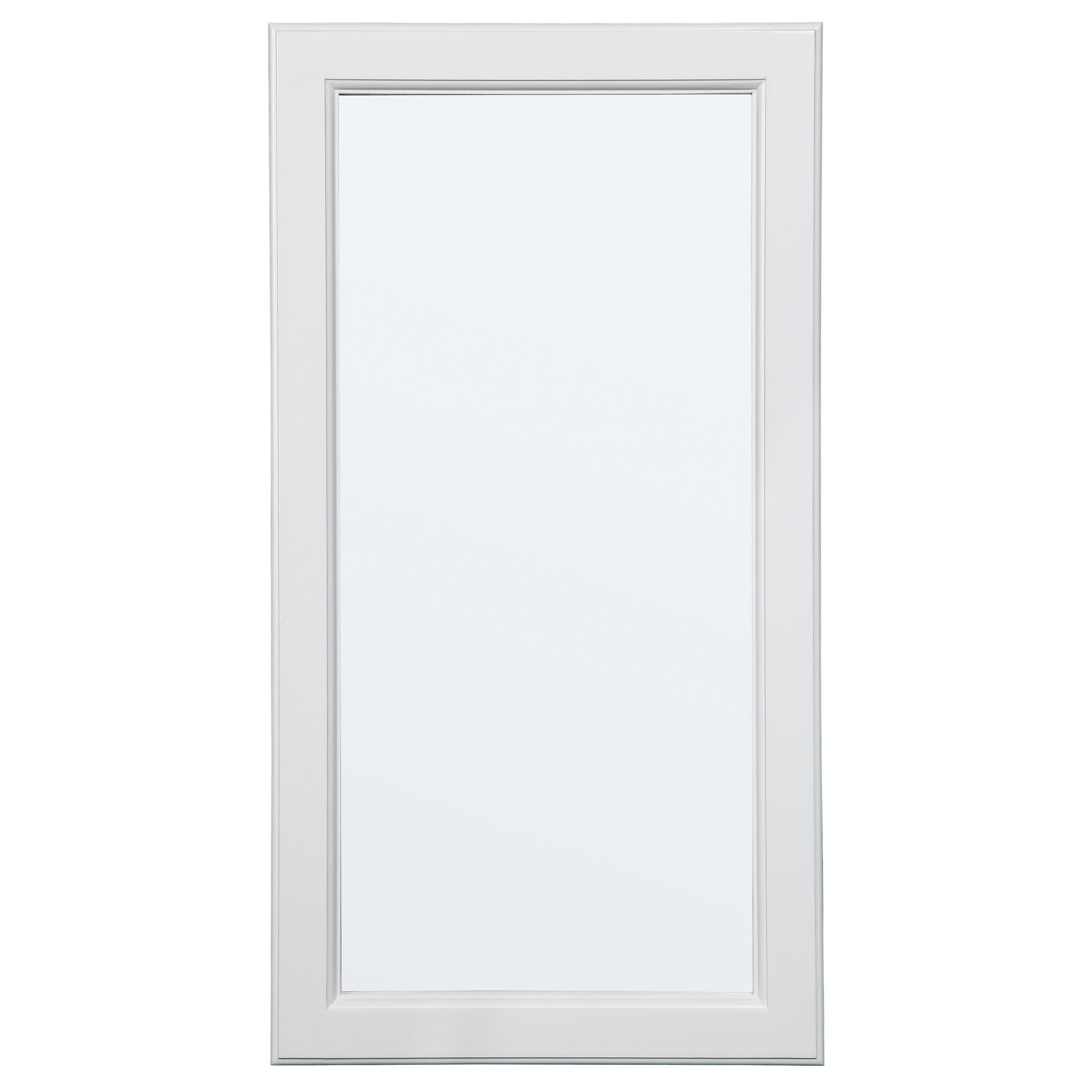 Gardner Glass Products 72-in W x 36-in H White Mdf Transitional Mirror  Frame Kit (Hardware Included in the Mirror Frame Kits department at