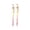 Yellow, variant on Haidf 2Pcs 2-in-1 Stylus Retractable Ballpoint Pen, 1.0 mm Black Ink Ballpoint Pens with Stylus Tips, Metal Stylus Pens for Touch Screens, Smooth Writing Pens for Home, Office and Classroom, Blue