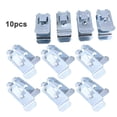 thumbnail image 5 of 10Pcs Universal Car Ceiling Handle Clips Roof Handle Interior Trim Panel Fastener Clips U Type Metal Clips Car Accessories, 5 of 9