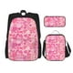thumbnail image 1 of Disketp Love Mochila Estampada de Gran Capacidad con Lonchera y Estuche, Set de 3 Piezas para Estudiantes, 1 of 7