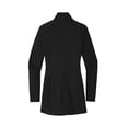 thumbnail image 4 of MERCER+METTLE Women's Faille Soft Shell | Business Casual Jacket, Water Resistant, Lightweight, Two Way Zipper - Deep Black XL, 4 of 4