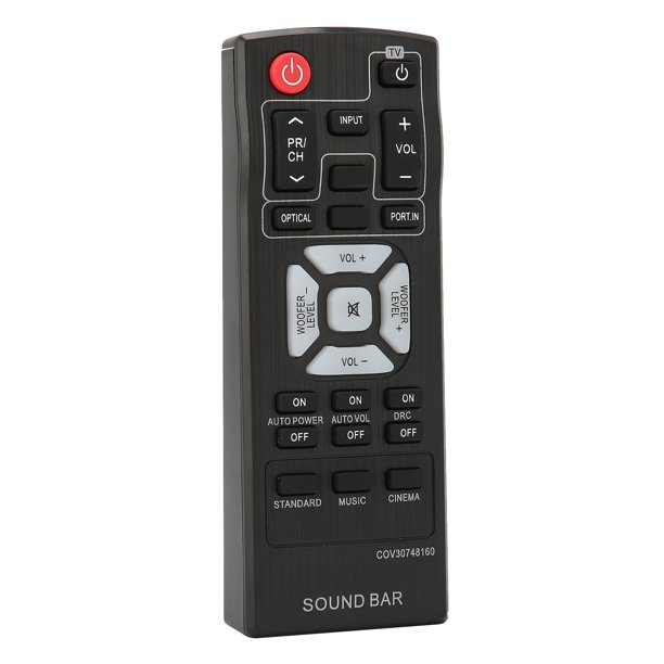 Control remoto, barra de sonido Control remoto Universal Reemplazo del control remoto Reemplazo de la barra de sonido Control remoto Eficiencia maximizada