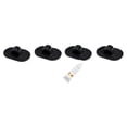 thumbnail image 4 of Almencla 4 Pieces Kayak Canopy Mount Bases Accessory Versatile High Performance Black, 4 of 8