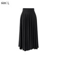 thumbnail image 2 of Vestido largo fluido Adepaton línea A con cintura alta en el tobillo para mujer BST2002583-1, 2 of 6