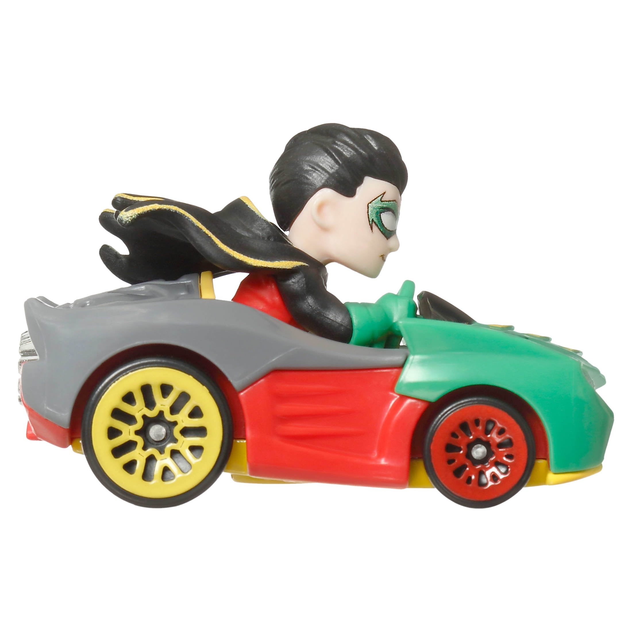 Hot Wheels RacerVerse, Set of 4 Die-Cast Hot Wheels Cars with Pop Culture Characters as Drivers