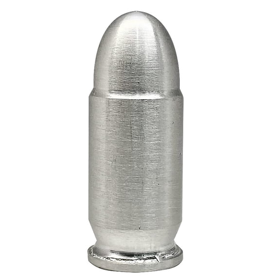 1 oz .45 Caliber Solid Silver Shaped Bar