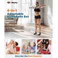 thumbnail image 4 of Winfita Treadmill-Dumbbell Workout Combination, Treadmill Exercise with Dumbbells, Foldable Treadmills with 300 Lbs Weight Capacity, 4 of 8
