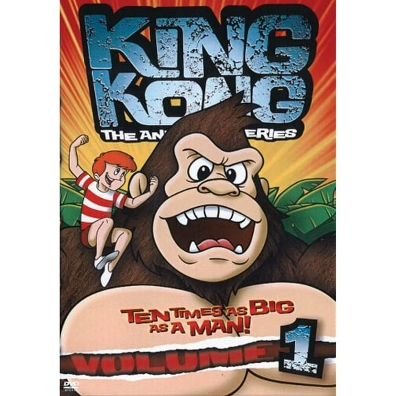 King Kong, Vol. 1 (Animated TV Series) DVD NEW