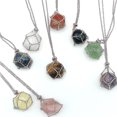 thumbnail image 4 of relayinert Style Natural Stone Necklace For Women Versatile And Chic Versatile Style Women Neck Chain Materials Red, 4 of 6